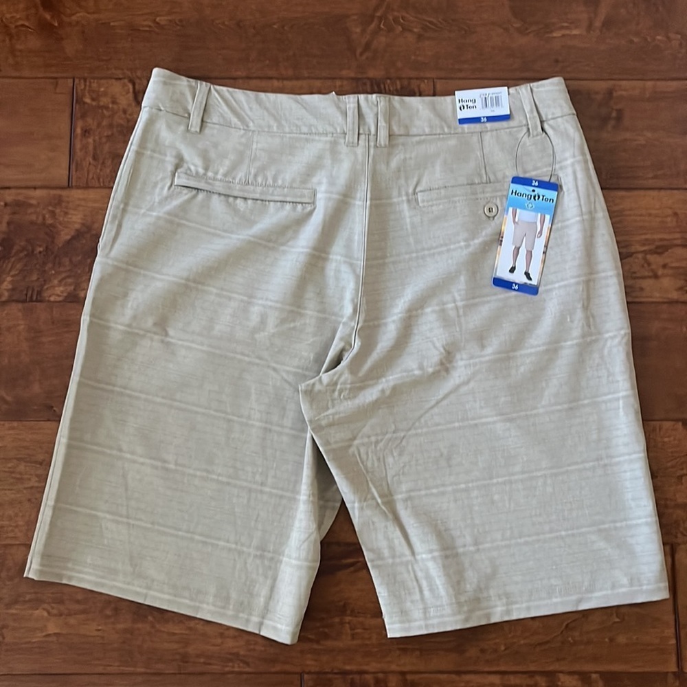 NWT Hang Ten Stretch Short Quick Dry Light Weight Short Size 36 - Picture 15 of 16